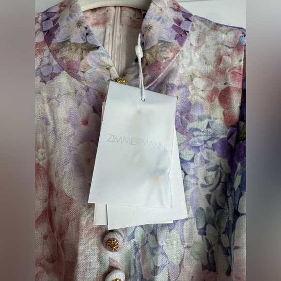 Zimmermann DAWNING BUTTONED MIDI DRESS - Picture 5 of 7